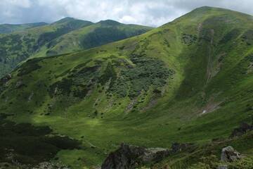 landscape in the mountains
