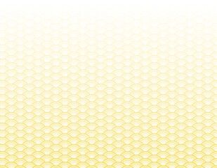 青海波模様　和風グラデーション背景素材