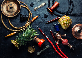 Modern hookah for smoking