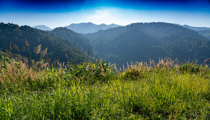 Mountains, National Parks, Nature Trails Signage in Thailand