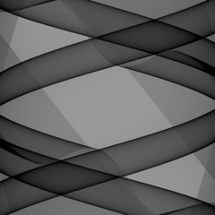 Abstrakter Hintergrund Monochrome schwarz silber grau hell dunkel Wellen und Linien