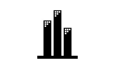high skyscraper building logo