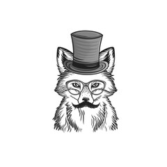 Crazy creative animal design with accessories 