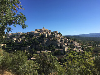 Fototapeta na wymiar scenic village of Gordes, Provence, France
