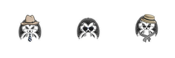 Crazy creative animal design with accessories 