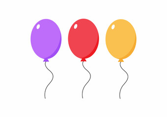 multicolored balloons icon on white background
Design work for various activities