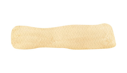 Boho watercolor clipart texture. Beige abstract shapes for home decor and invitations, earth colors