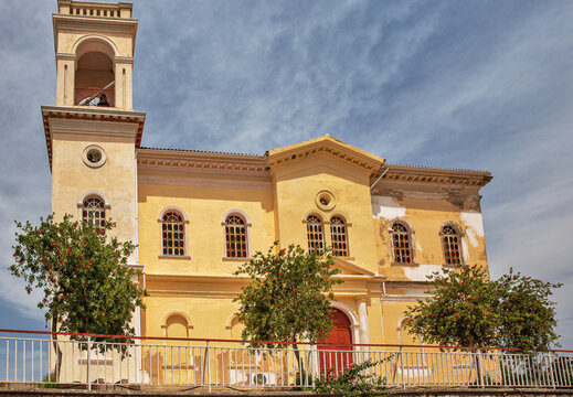 Holy Temple of Agios Arsenios in Lefkimmi, Corfu, Greece