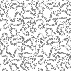 Full seamless modern geometric texture pattern for decor and textile. Black and white lines for textile fabric printing and wallpaper. Abstract multipurpose model design for fashion and home design