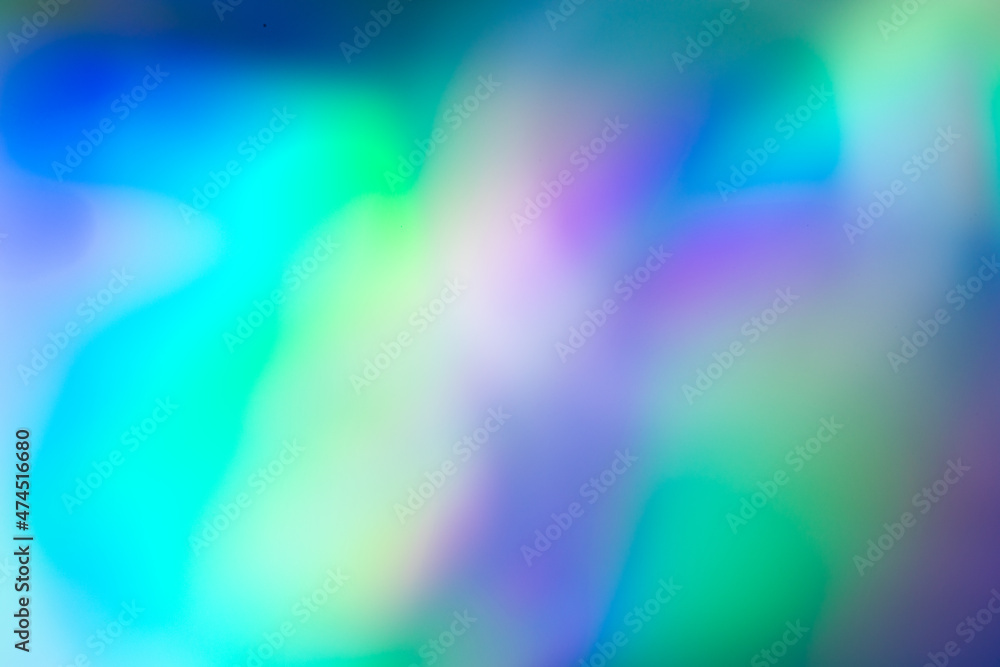 Poster blurred background with blurred light color gradient.