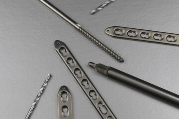 Surgical instruments in treatment of bone fractures	