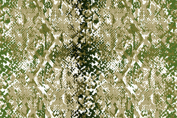 Full Seamless Ornamental Snake Animal Skin Pattern Vector. Snake leather design for textile fabric print. Snake leather pattern for bag, shoes, tight, dress and fabric printing.
