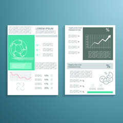 Cards for business data visualization