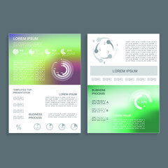 Cards for business data visualization
