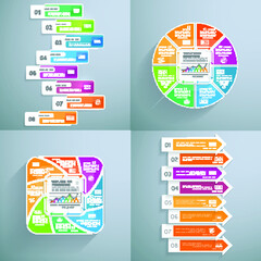 Templates for business data visualization