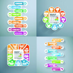 Templates for business data visualization