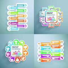 Templates for business data visualization