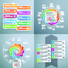 Templates for business data visualization