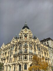 Fototapeta premium Building in Madrid Spain