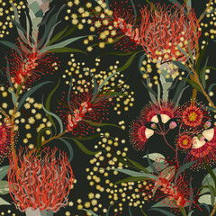 Floral seamless pattern.