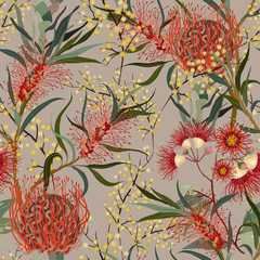 Floral seamless pattern.