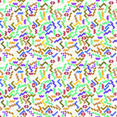 minimal background. Seamless pattern 80's - 90's years memphis design . Endless texture.  vector illustration 