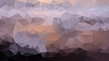 vector abstract irregular polygon background - triangle low poly pattern - color brown mauve taupe purple violet maroon