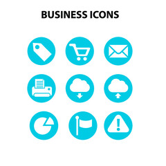 Fototapeta premium Business icons.vector collection. Modern simple. Vector illustration. you can edit and change color and everything 