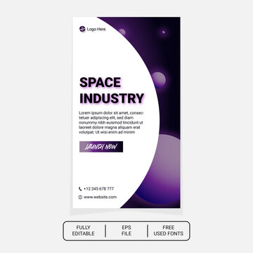 social media template for aerospace company