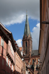 Fototapeta na wymiar Nikolaikirche in Lueneburg