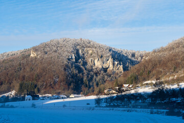 Donautal im Winter
