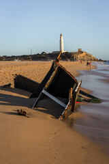 Faro de Trafalgar-Barca