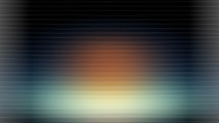 Abstract blurred background - orange, black background and light