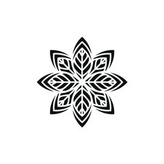 Natural Blooming Flower Leaf Pattern Logo Design Inspiration