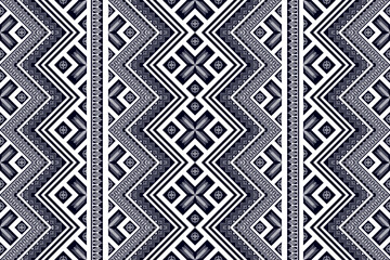 Geometric Moroccan ethnic pattern design. Aztec fabric carpet mandala ornament chevron textile decoration wallpaper. Tribal turkey African Indian traditional embroidery vector illustrations background