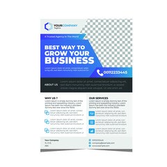 Obraz premium Business Flyer