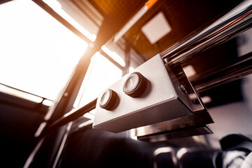 The special elevator for the person with a physical disabilities