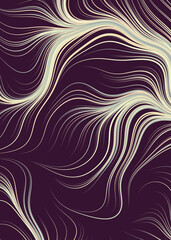 Fototapeta premium Abstract Perlin Noise Geometric Pattern generative computational art illustration