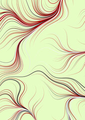 Fototapeta premium Abstract Perlin Noise Geometric Pattern generative computational art illustration