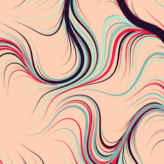 Abstract Perlin Noise Geometric Pattern generative computational art illustration