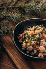 meat with vegetables
