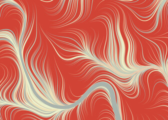 Abstract Perlin Noise Geometric Pattern generative computational art illustration