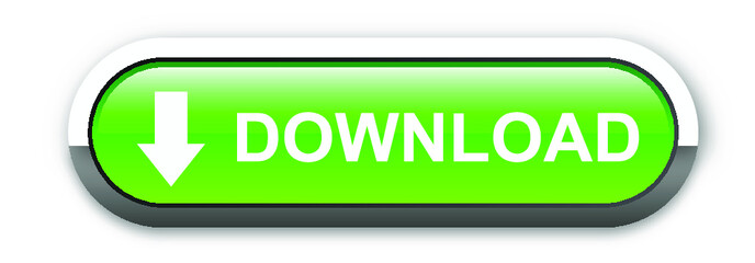 Big download button with an arrow icon. Vector.