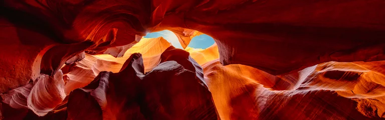 Gordijnen antilope canyon in arizona - achtergrond website reisconcept © emotionpicture