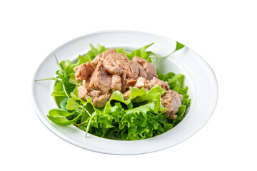 cod liver salad fresh seafood healthy meal diet snack on the table copy space food background rustic