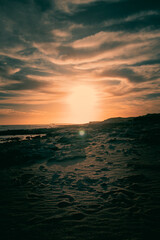 Obraz premium sunset over the sea