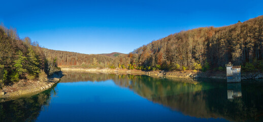 Cityscape of Selva de Irati (Navarra, Spain)