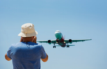 Plane spotting is a hobby of tracking airplanes which accomplished by photography