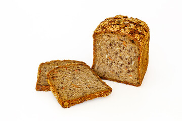 loaf of dark german bread