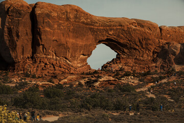 Window Arch, Arches National Park, Moab, Utah